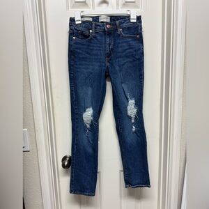 Universal Thread Women's Dark Blue Straight Leg Jeans